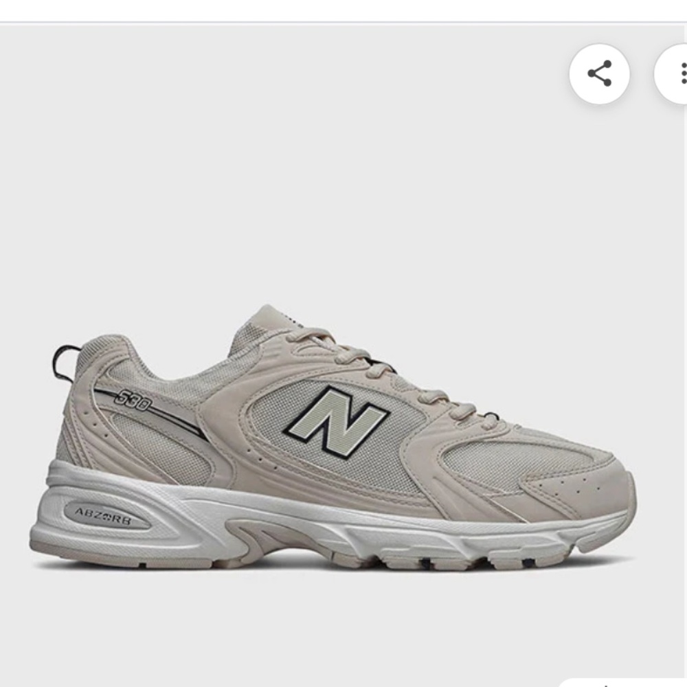 New Balance 530 “Moonbeam Sea Salt” — Women’s 8.5